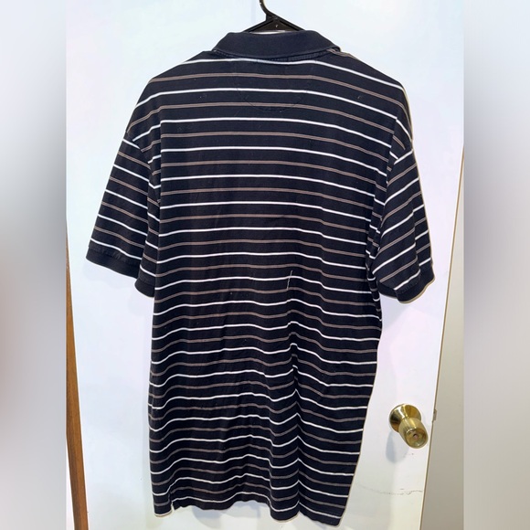 Nautica Men’s Striped Polo Size XXL Mercerized Pima Cotton - Picture 5 of 5